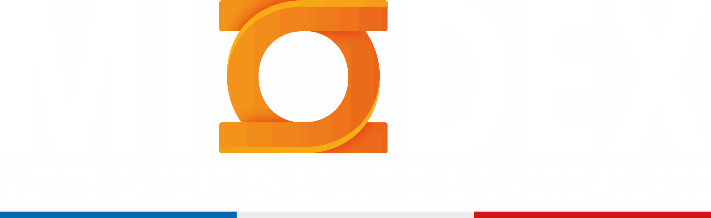 Logo Miodex avec liseré tricolore symbole de l'expertise française